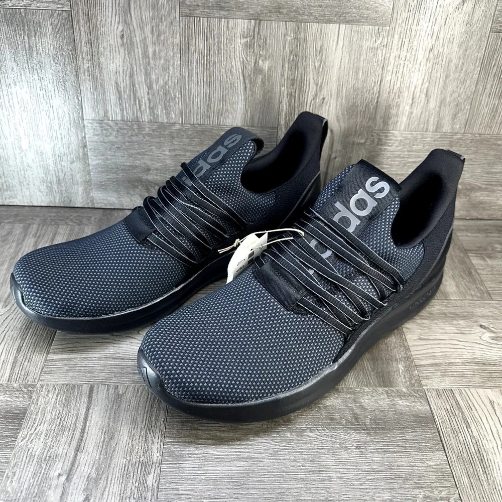 Adidas Lite Racer Adapt 7 Mens size 11 Black Slip On Mesh Athletic NEW IE6327
